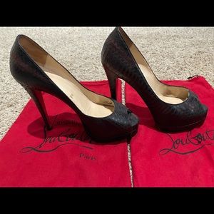 Christian Louboutin heels- size 37.5